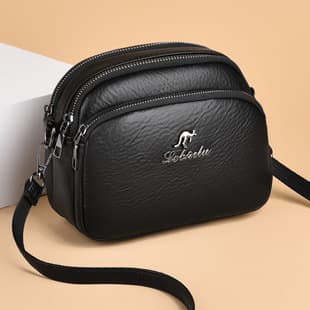 Four-Layer Women's Crossbody Bag, 2026 New Fashion Simple Shoulder Bag, Women's Small Round Crossbody Bag, Cross-Border Trade