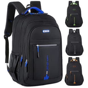 8888 Backpack Men's Large-Capacity Business Computer Backpack Women's Travel Bag High School Junior High School Student School Bag