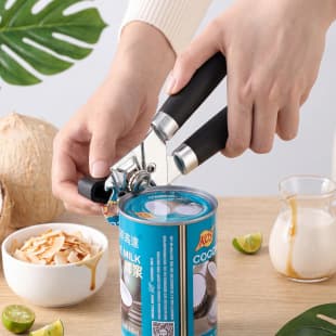 Cross-Border Simple Three-In-One Can Opener, Powerful Can Opener, Kitchen Manual Tool, Plastic Handle Can Opener