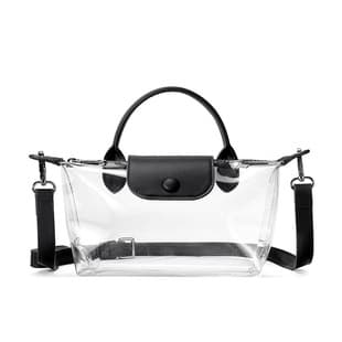 Amazon's New Women's Transparent Stadium Bag Small Crossbody Bag Casual Fashion Handbag Music Event Bag