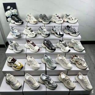 Wenzhou Shoe Market Wholesale Dad Shoes Women's Shoes Mesh Breathable Sports Shoes Casual Shoes Cross-Border Foreign Trade Women's Shoes