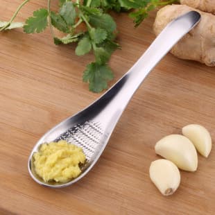 430 stainless steel ginger grinder kitchen gadget for grinding garlic, home use for crushing ginger and grinding garlic, easy to clean