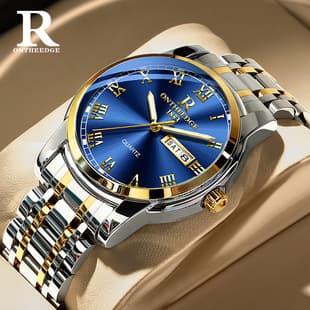 Ruizhiyuan Fashion Quartz Watch Shenzhen Swiss Watch Waterproof Foreign Trade Watch High-Value Men's Watch Brand Name