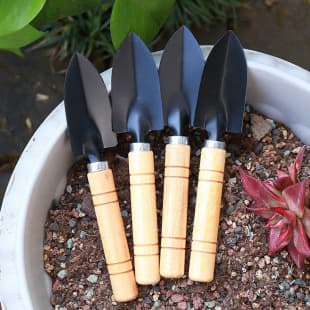 Garden Tools Small Shovel Flower Shovel Garden Shovel Garden Shovel Mini Small Shovel Wooden Handle Flower Shovel Shovel Narrow Shovel