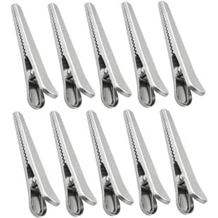 Stainless Steel Clip Food Bag Sealing Clip Kitchen Coffee Bag Clip Milk Powder Bag Clip Crocodile Clip