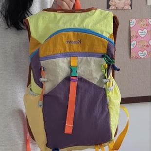Designed Travel Bag, Large-Capacity Backpack, Dopamine Outdoor Mountaineering Bag for Men and Women, Multi-Functional Cycling Backpack