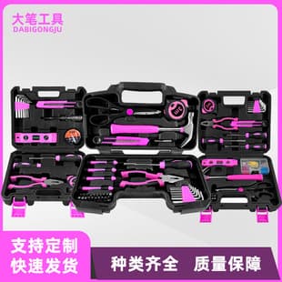 Pink Tool Storage for Women's Crafts, Home Use, and Mini Repairs