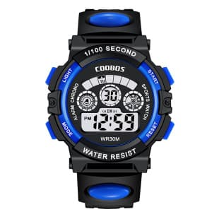 Cool Baoshi children's watch multi-functional colorful light waterproof student electronic watch in stock 0119