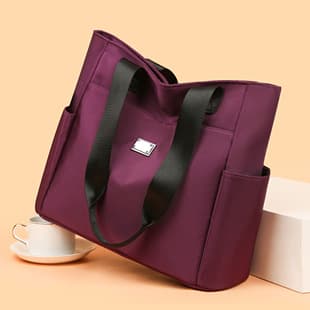 Nylon Cloth Women's Bag 2026 Cross-Border New Fashion Handbag Tote Bag Women's Travel Large Capacity Shoulder Bag Wholesale