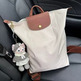 Cross-Border Exclusive Supply of the New Upgraded Nylon Backpack with Dragon Embroidery, Large Capacity, Lightweight Foldable Backpack, Waterproof Casual Bag