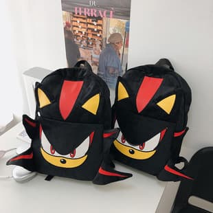 Dark Sonic Sonic Kid Backpack Couple Cartoon School Bag Female Student Large Capacity Travel Backpack Male