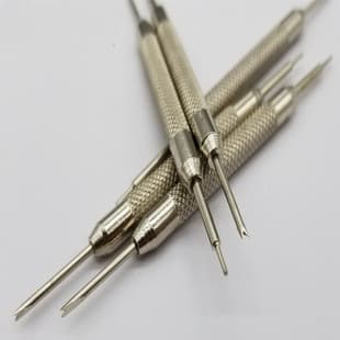 Watch Repair Tools In-Stock Small Double-Headed Spring Bar Tool Removable and Adjustable Metal Double-Headed Spring Bar Tool for Watch Straps