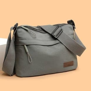 Casual Pure Color Nylon Cloth Bag for Women 2024 New Multifunctional Casual Waterproof Portable Fashion Single Shoulder Crossbody Bag