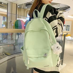 New Style School Bag for College Students, Japanese-Style Travel Backpack, Korean Version, Trendy Handbag, Casual Backpack for Middle and Primary School Students, Crossbody Bag