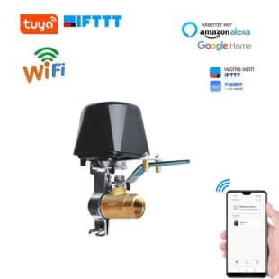 Tuya Smart Wifi Water Valve Gas Valve Valve Manipulator Tuya Zigbee Remote Controller Can Be Linked