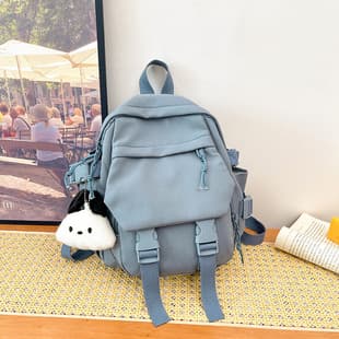 Foreign Trade Cross-Border Schoolbag Girl Cute Cartoon Backpack Junior High School Student Large Capacity Lightweight Travel Backpack