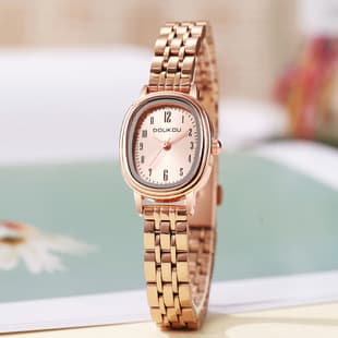 New Style Steel Belt Women's Watch Women's Life Waterproof Cross-border Supply Simple Guangzhou Watch Explosions
