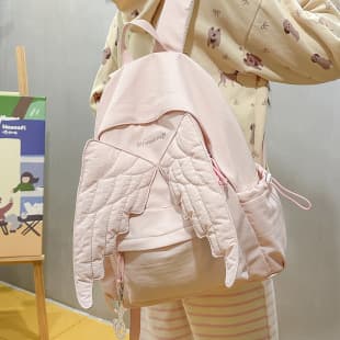 School Bag for Girls, New Model for Middle and High School Students, Medium-Sized, Lightweight, Ultra-Light Backpack, Children's Casual Cartoon Backpack