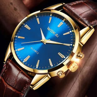 New Wokai Wokai Business Watch Quartz Sports Table Casual Belt Men's Watch Wholesale