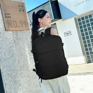 Short-Distance Travel Simple Large-Capacity Backpack High-End Versatile Multi-Functional Computer Bag Daily Commuting Backpack