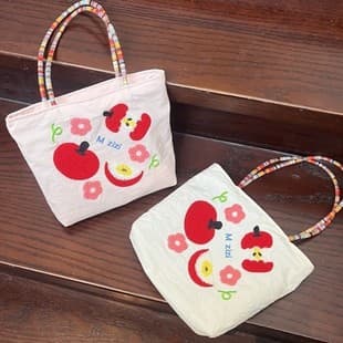 Original Design New Handbag for Women, Japanese-Style Fresh and Portable Bag, Small Shopping Bag, Mini Baby Outing Bag, Key Bag