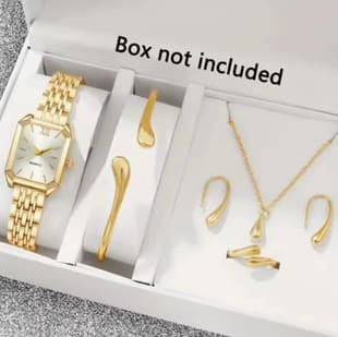 2026 New Foreign Trade Model Light Luxury Steel Band Women's Watch, Fashionable Square Quartz Wristwatch for Female Students, Bracelet Watch