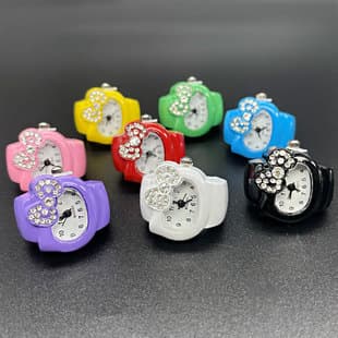 [Ring Watch Factory Store] Amazon Explosions Diamond Ring Watch Simple Joker Ladies Jewelry Wholesale