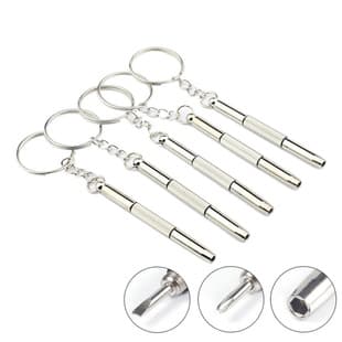 Glasses Accessories Three-Purpose Glasses Screwdriver Convenient Multi-Functional Small Screwdriver Clock Screw Repair Tool Small Screwdriver