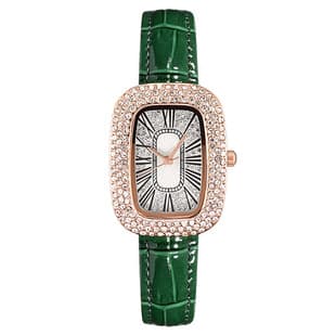 Little Green Watch Women's Watch Women's Niche Pigeon Egg Internet Celebrity Douyin Kuaishou Live Broadcast Wholesale Rhinestone Gypsophila Women's Watch