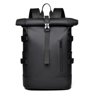 Cross-Border New Style Men's Backpack, Trendy Retro Large-Capacity Student School Bag, Fashionable Commuter Laptop Bag