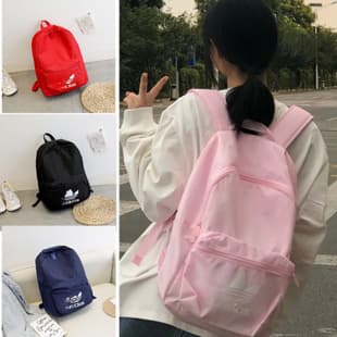 Trendy New Three-Leaf Backpack Large Capacity Unisex Student Sports Backpack Laptop Bag Versatile Couple Backpack