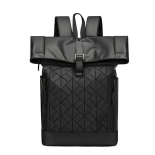 Backpack Men's Backpack Roll Top Waterproof Computer Backpack Commuting Travel Bag Large Capacity Student School Bag