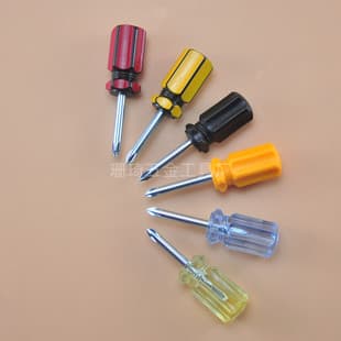 Screwdriver, Single Color Mini Color Strip Screwdriver, Small Screwdriver, Cross Screwdriver, Transparent Small Screwdriver, Cross