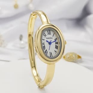 New Product Bracelet Women's Watch Women's Watch Oval Student Niche Cross-Border Xiaohongshu Popular Quartz Guangzhou Watch