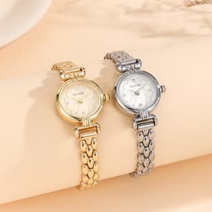 Retro Exam Watch for Women, Student Ins, High-Looking, Accessible Luxury, British Style, Small Dial, Women's Quartz Watch