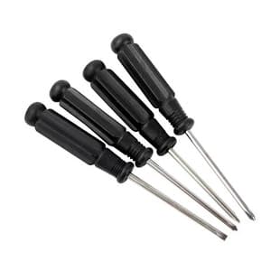 Small Cross-Shaped Screwdriver, Black Plastic Handle Precision Screwdriver, Digital Repair Watch Toy Disassembly Tool