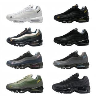 Putian Shoes Foreign Trade Cross-Border Air Max 95 Retro Air-Cushioned Shoes Elastic Sports Shock-Absorbing Men's and Women's Running Shoes Men's Shoes