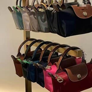 French-style mini dragon sachet dumpling bag, mini handbag, casual versatile phone bag, makeup bag, hand-held crossbody bag