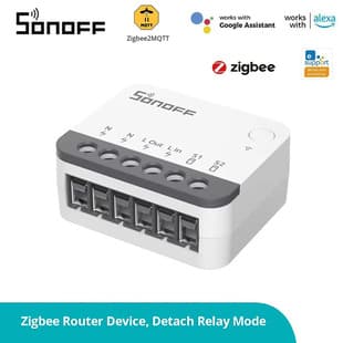 Sonoff ZBMINIR2 ZigBee mobile phone voice control all the way smart home switch module