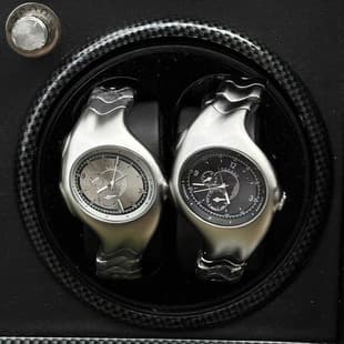 Nk Trendy Brand Second-Hand Y2K Special-Shaped Watch for Men and Women, Retro Fashion Niche Twisted Dial High-Value Watch