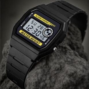 Cross-Border Hot-Selling Fashion Men's Multi-Functional Digital Display Timing Outdoor Sports Watch Student Cold Light Electronic Watch