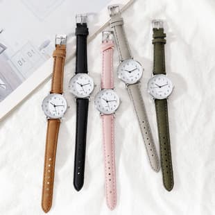 Japanese-Style Popular Student Exam Ins Watch for Women, Korean Version, Simple, Casual, Stylish, Fresh, Versatile, Trendy Wholesale