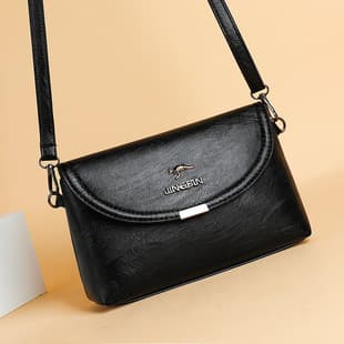 Women's Bag Crossbody Bag Shoulder Bag 2026 New Style High-End Elegant Ladies Small Bag Solid Color Pu Bag Cross-Border Foreign Trade