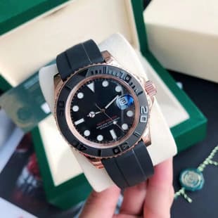 Men's Silicone Watch Foreign Trade Law Submariner Original Silicone Strap Luminous Waterproof Non Mechanical Movement Watch