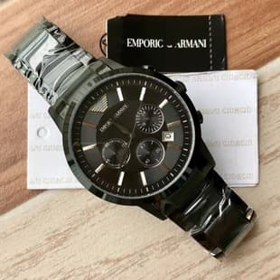 Ama Pointer three-eye multifunctional business factory wholesale quartz watch fine steel band quartz watch men