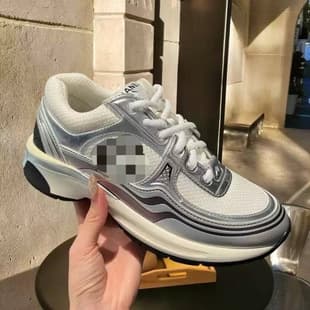 36-47 Large Size High-End Original Chanel-Style Sneakers for Men and Women, Couple Sports Shoes for Cross-Border European and American Markets