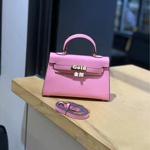 2026 New Trendy Second-Generation Pu Women's Bag, Fashionable Kelly Bag, Mini Small Bag, Shoulder Crossbody Handbag Kelly Bag