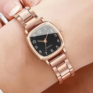Women's Watch Girls Niche High-end Sense Steel Band Casual Fashion Women's Watch Women's Student Bracelet Watch