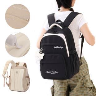 25 New Models of Lightweight Multi-Functional Backpacks for Female High School Students, High-Looking, Lightweight, Pressure-Reducing, Waterproof Backpacks