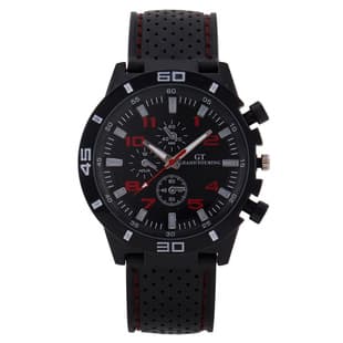 Foreign Trade Popular Three-Eye Digital Sports Men's Watch Men's Watch Men's Quartz Watch Silicone Band Manufacturer Spot Wholesale